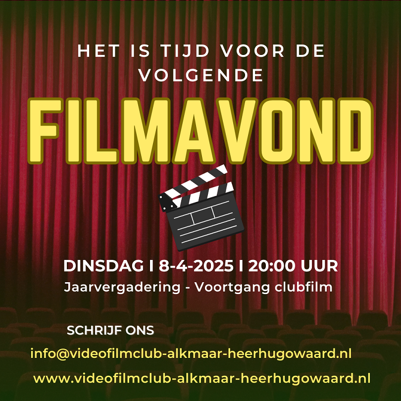 Dinsdag I 8 4 2025 I 2000 uur